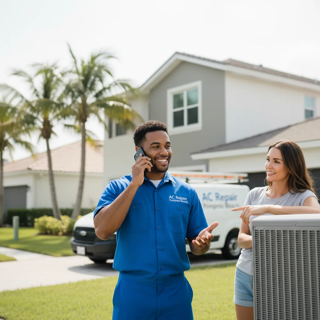AC Repair Pompano Beach customer support in Neshanic Station